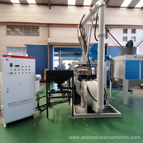 100kg/h plastic pulverizer PVC mill machine for sale